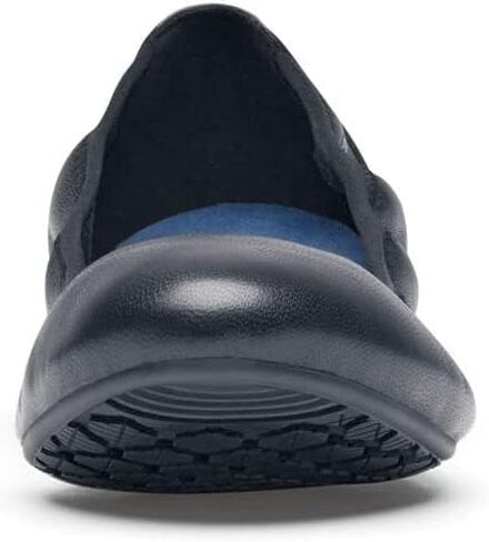 Shoes for Crews LILA Ina, Women's Work Ballet Flats, Slip Resistant, Lightweight, Black Shoes in Saudi Arabia