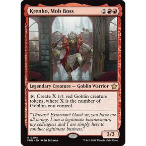 Krenko, Mob Boss Trading Card (2021) - 1 Piece