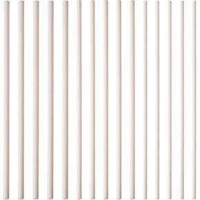 beinkmake 15Pcs 2mm 2.5mm 3mm Reusable Hanging Burning Rods 3.94in Porcelain Bead Jewelry Pendant Burn Sticks Ceramic Rods Kiln Hanging Burning Rod Fires Clay Pottery Tools for DIY Crafts