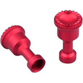 Replacement Aluminium Control Stick Compatible with D NI Air 2 Pro Zoom Compatible Spare Parts Remote Controller Thumb Stick(2PCS RED)