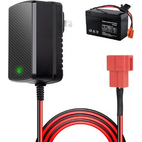 12V Charger for Kids Ride On Toys Cars for Kid TRAX GMC, BMX X6, Kid TRAX GMC, Wal-Mart, Moto ATV Quad, 12 Volt Battery Charger for Kids Ride On Toys with Square Plug