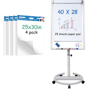 Maxtek 40x28 في لوحة البيضاء المتنقلة مع 25x30 في Paper Paper 4
