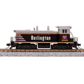 Broadway Limited 7487 EMD NW2, CBQ 9412B, Burlington Billboard, Paragon4 Sound/DC/DCC, N Scale