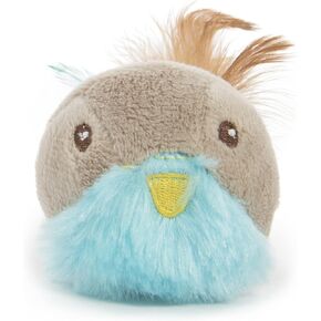 SmartyKat Chitter Critter Squirrel Electronic Sound Plush Kicker Cat Toy, Battery Powered - Gray, One Size (Pack of 2)