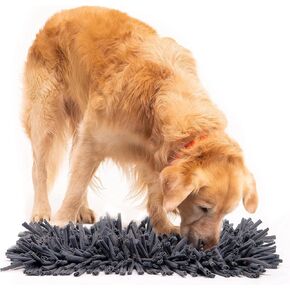 Snuffle Mat - Interactive Dog Toys for All-Sized Dogs 11"x17" - Slow Feeding, Smell Training, Reduces Boredom & Anxiety