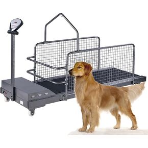 Pet Dog Running Machine, Dog Treadmill for Medium/Large Dogs, Speed 0.8-12 Km/H, with Display Screen, for Healthy & Fit Pets, Up to 220 Lb, Display Speed, Time, Distance
