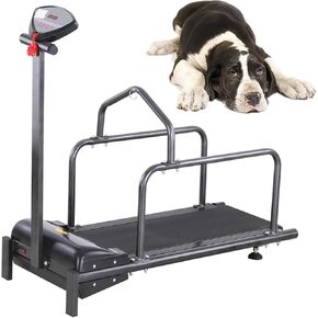 Dog Treadmill for Small Dogs, Walking Dog Pet Smart Training Equipment, Safety Protection, Pet Dog Running Machine, LCD Display Scree, Speed 0.8-6 Km/H, Up to 176 Lb