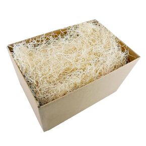 American Excelsior Wood Wool Packing Filler - 5 lb - All-Natural Aspen Wood Wool for Box and Gift Basket Packaging Material