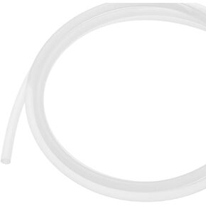 BENECREAT 118inch Upholstery Firm Silicone Foam Welt Cord Piping, 6mm White Rubber Solid Piping Cord for Bag Handle, Sofa, Chair, Table Runner, DIY Leather Crafts