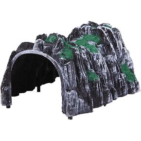 DIY Plastic Model Train 1:87 Scale Tunnel for Railway Sand Table Miniature Landscape Decor