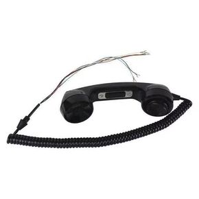 Handset Kit, Black, Plastic, Mfr: 12515-007-A