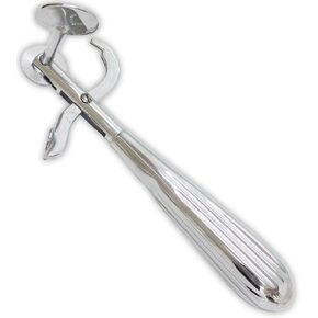 6" Professional Jeweler's Ring Cutter | Chrome-Plated Brass Handle | Special Steel Blade | Safely Remove Too-Tight, Stuck Rings from Finger