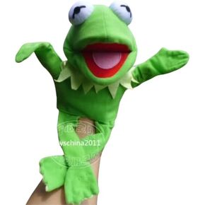 The Kermit Frog Plush Hand Puppet 12"
