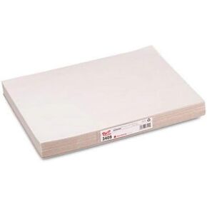 Pacon Products - Pacon - White Newsprint, 30 lbs., 12 x 18, White, 500 Sheets/Pack - Sold As 1 Pack - Smooth-finish unlined white newsprint is perfect for drawing and coloring.