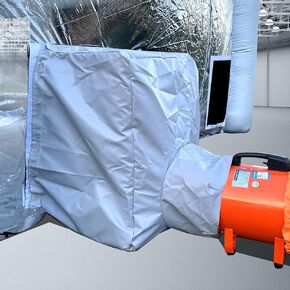 جهاز شفط Air Air Dragen Indoor Orionet للمرشح الأسرع خارج المفرط ، فقط يلزم بموجب كشك الطلاء القابل للنفخ في Orionet (تستبعد مروحة العادم)