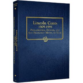 Whitman US Lincoln Cent Coin Album 1909-1995 #9112