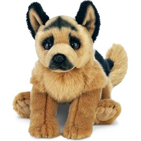 Bearington Chief The German Shepherd Stuffed Animal, 13 Inch Stuffed Dog