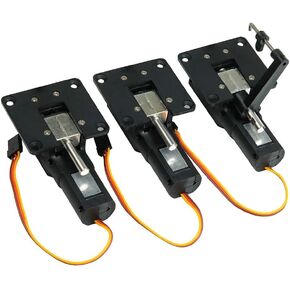 Servoless Retract with Metal Block Electric Retractable Landing Gear Nose Retract 15091M for RC Fix Wing Airpalne(1 X Main)