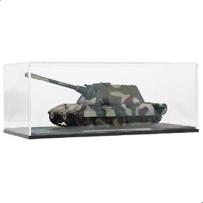 1/72 Scale Finished Military Tank Model Alloy Metal Die cast with Plastic Tank Model World War Ⅱ Army Vehicl Tank Mini Model Gift Collection Ideal for Military Fans (Pz.Kpfw. E-100)