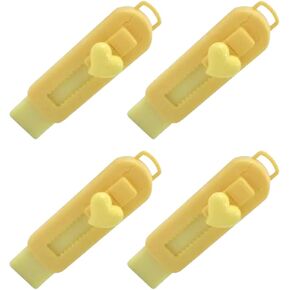 Yellow | Retractable Eraser Sliding Retractable Pencil Erasers Easy Erasing Refillable EraseRiFor Student Adult Writing New 2026 High for Electronic Component, Precision, Stable PeRiFormance