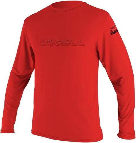 O' NEILL Unisex-Youth Basic Skins 50+ Long Sleeve Sun Shirt, Graphite, 10 in Kuwait