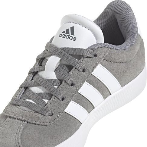 adidas Vl Court 3.0 Lace-Up Sneaker, White/Dark Blue/Better Scarlet, 2.5 US Unisex Little Kid in Saudi Arabia