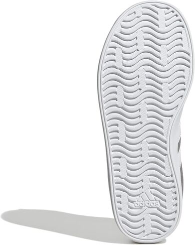 adidas Vl Court 3.0 Lace-Up Sneaker, White/Dark Blue/Better Scarlet, 2.5 US Unisex Little Kid in Saudi Arabia