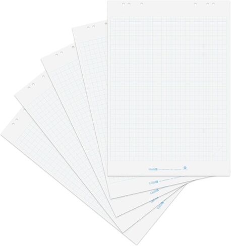 Recycled Flipchart Paper 20 Sheets per Pad (Pack of 5) in Saudi Arabia