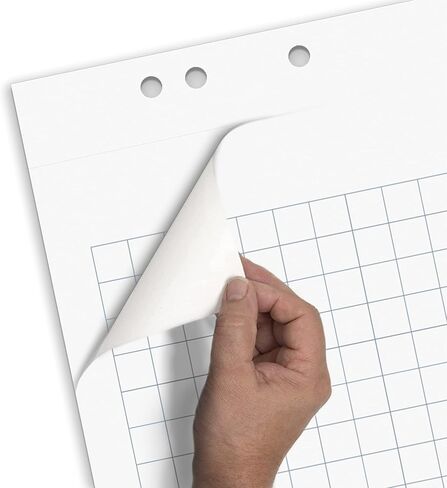 Recycled Flipchart Paper 20 Sheets per Pad (Pack of 5) in Saudi Arabia