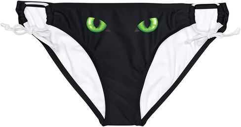 Loop Tie Side Bikini Bottom for Women (White Straps, Bikini Bottom) in Saudi Arabia