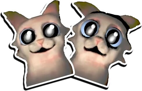 Car the Cat Happy and Sad Sticker Pack, Meme Stickers #car #garn47 SUNRISE! in Saudi Arabia