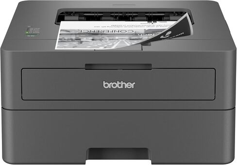 Brother HL-L2400D طابعة ليزر أحادية اللون مضغوطة ، USB مطلوب (كابل غير مدرج) ، الإخراج الأسود والأبيض | يشمل تحديث التجارب الاشتراك (1) ، (قسط متجدد) in Saudi Arabia