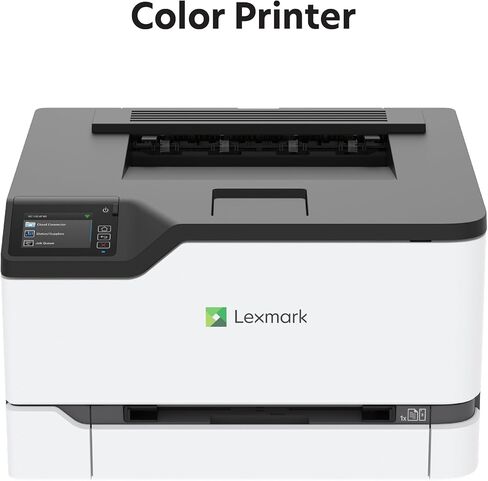Lexmark CS431dw Color Laser Printer with Interactive Touch Screen, Full-Spectrum Security and Print Speed up to 26 ppm, White,Small (4-Series)(40N9320) in Saudi Arabia