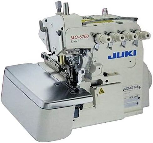 Juki MO-6714 MACHINGER SERGER Overlock Machine 4 Thread THEAR COMPLED COMPLE ، محرك المؤازرة. قاد. DIY. in Saudi Arabia