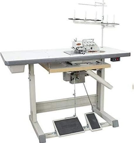 Juki MO-6714 MACHINGER SERGER Overlock Machine 4 Thread THEAR COMPLED COMPLE ، محرك المؤازرة. قاد. DIY. in Saudi Arabia