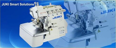 Juki MO-6714 MACHINGER SERGER Overlock Machine 4 Thread THEAR COMPLED COMPLE ، محرك المؤازرة. قاد. DIY. in Saudi Arabia