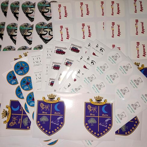 مصنوعة في الولايات المتحدة الأمريكية ملصقات مخصصة مخصصة تسميات مخصصة لأعمال زفاف العمل لصالح عيد ميلاد دش الزفاف in Kuwait