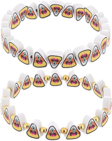 Taouzi 20 Pcs VOTE Bracelets Encourage Voting Bracelets Beaded Initial Bracelets Fashion Popular Letter Bracelets for Women Girls in Saudi Arabia