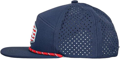 S A Performance Snapback Hat, Flat Bill Baseball Cap | Blue | Alpine Digi in Saudi Arabia