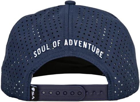 S A Performance Snapback Hat, Flat Bill Baseball Cap | Blue | Alpine Digi in Saudi Arabia