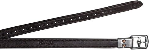 Pinnacle Soft Riveted Buckle Leathers 60 | Extra Soft, Grippy Calf Leather | Stretch-Resistant Nylon Web Reinforcement | Dual Riveted Buckles | Ideal for Multi-Rider Use in Kuwait