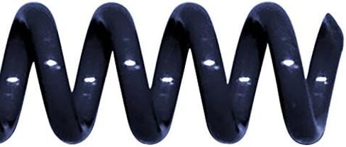 Trubind 20mm (3/4 in.) ملفات ربط دوامة للتقارير والعروض التقديمية والمقترحات | 4: 1 الملعب | 12 في. الطول | أسود | 172 ورقة ملزمة 50 حزمة in Kuwait