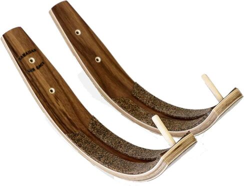 Hawaiian Gun Rack Surfboard Wall Rack - Blonde in Kuwait
