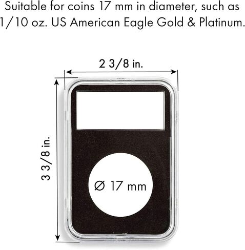 Pack of 5 Lighthouse Quickslab 38mm Graded Coin Slabs US Ike/Morgan Silver Dollar Holders in Saudi Arabia