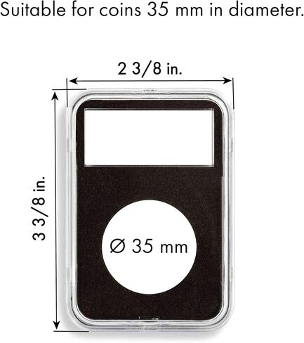 Pack of 5 Lighthouse Quickslab 38mm Graded Coin Slabs US Ike/Morgan Silver Dollar Holders in Saudi Arabia