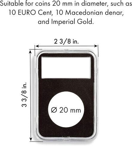 Pack of 5 Lighthouse Quickslab 38mm Graded Coin Slabs US Ike/Morgan Silver Dollar Holders in Saudi Arabia