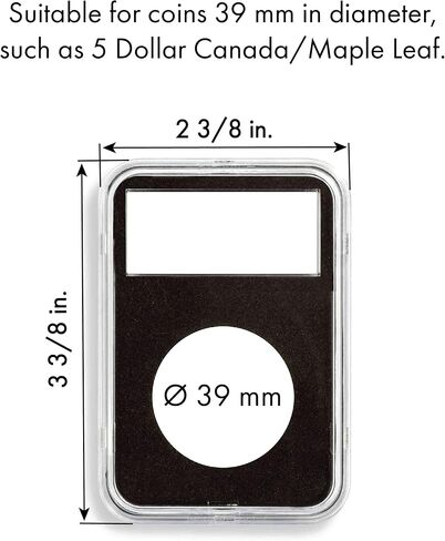 Pack of 5 Lighthouse Quickslab 38mm Graded Coin Slabs US Ike/Morgan Silver Dollar Holders in Saudi Arabia