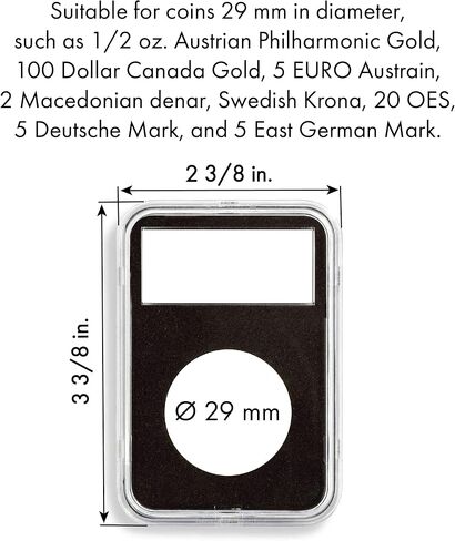 Pack of 5 Lighthouse Quickslab 38mm Graded Coin Slabs US Ike/Morgan Silver Dollar Holders in Saudi Arabia