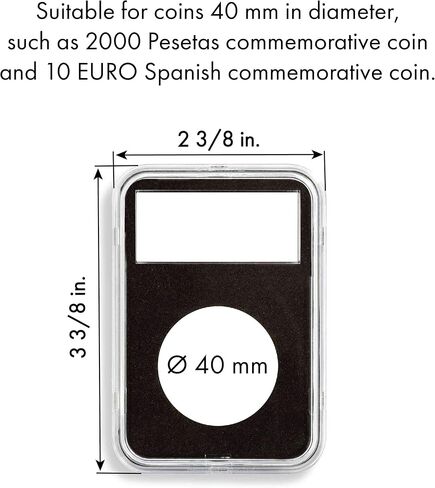 Pack of 5 Lighthouse Quickslab 38mm Graded Coin Slabs US Ike/Morgan Silver Dollar Holders in Saudi Arabia