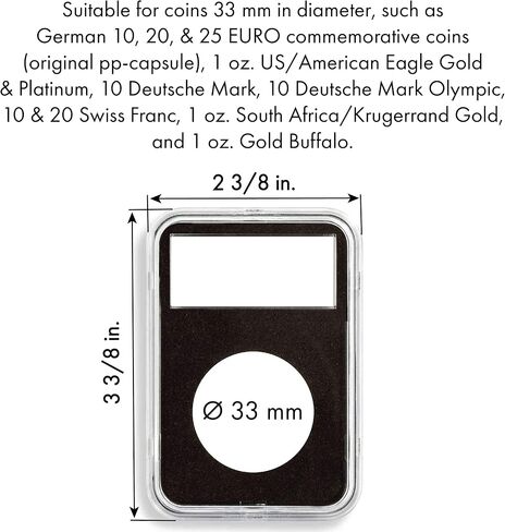 Pack of 5 Lighthouse Quickslab 38mm Graded Coin Slabs US Ike/Morgan Silver Dollar Holders in Saudi Arabia